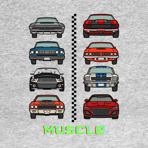 Muscle cars by MaxiVision